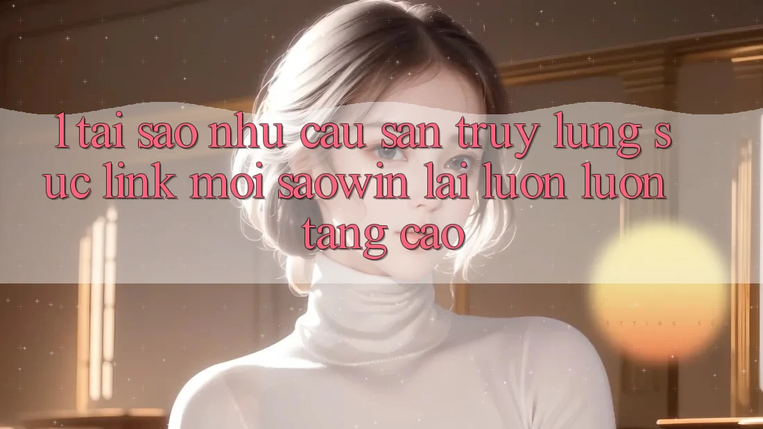 1. Tại Sao Nhu Cầu Săn truy lùng sục “Link Mới Saowin” Lại Luôn luôn Tăng Cao? 1. Tại Sao Nhu Cầu Săn truy lùng sục “Link Mới Saowin” Lại Luôn luôn Tăng Cao?