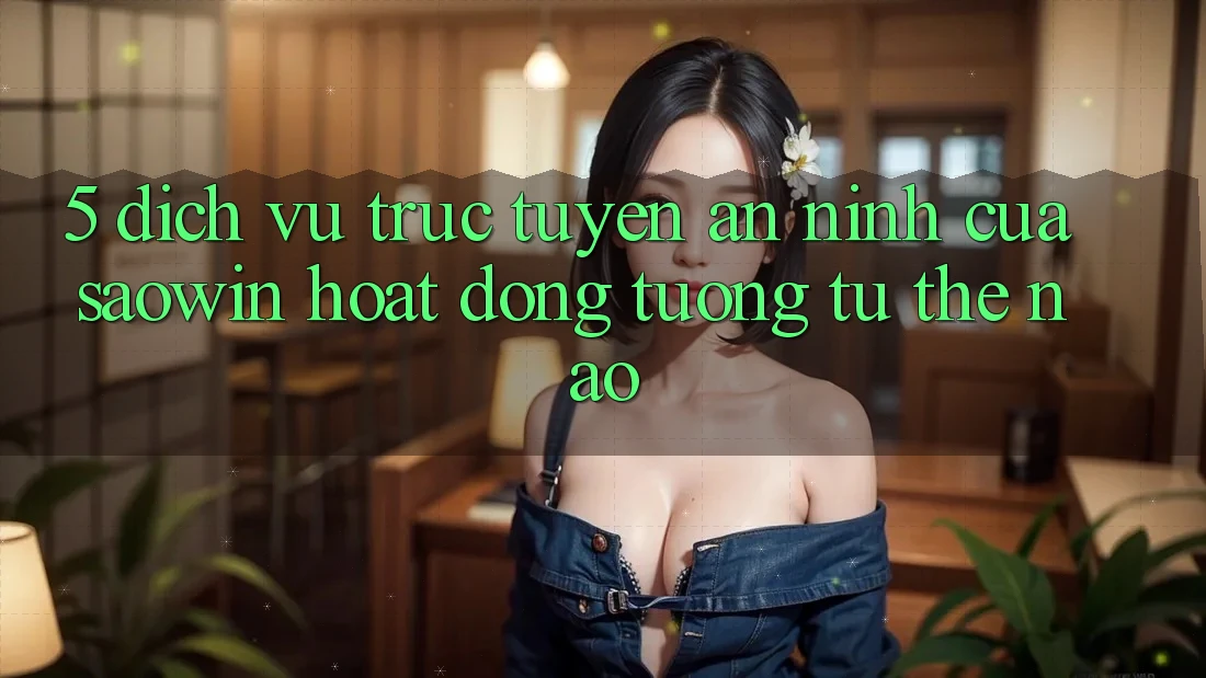 5. Dịch vụ trực tuyến An ninh Của Saowin Hoạt Động Tương tự Thế Nào? 5. Dịch vụ trực tuyến An ninh Của Saowin Hoạt Động Tương tự Thế Nào?