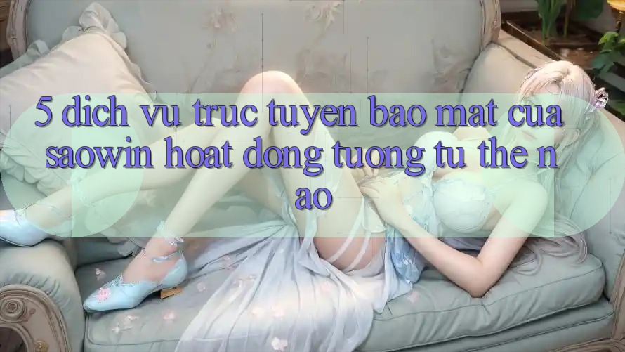 5. Dịch vụ trực tuyến Bảo Mật Của Saowin Hoạt Động Tương tự Thế Nào? 5. Dịch vụ trực tuyến Bảo Mật Của Saowin Hoạt Động Tương tự Thế Nào?