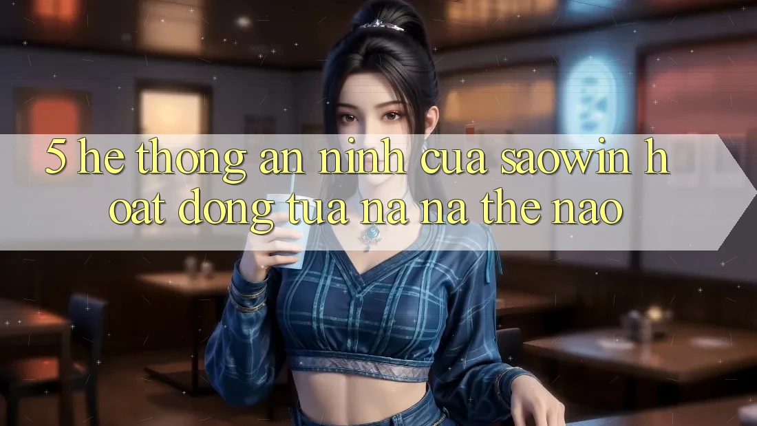 5. Hệ thống An ninh Của Saowin Hoạt Động Tựa na ná Thế Nào? 5. Hệ thống An ninh Của Saowin Hoạt Động Tựa na ná Thế Nào?
