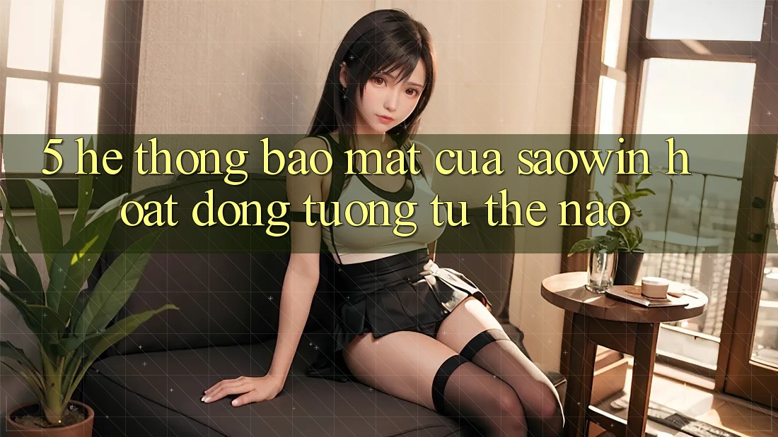 5. Hệ Thống Bảo mật Của Saowin Hoạt Động Tương tự Thế Nào?