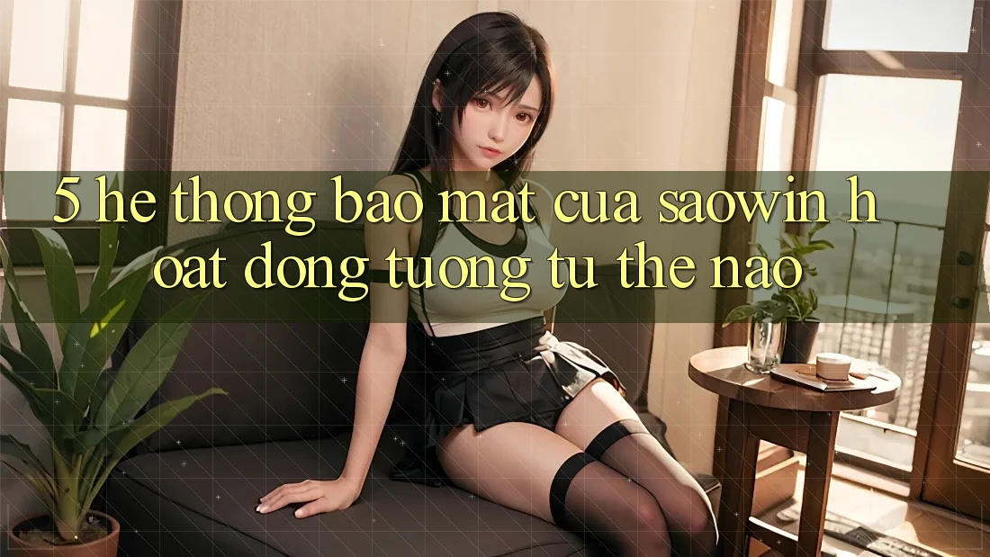 5. Hệ Thống Bảo Mật Của Saowin Hoạt Động Tương tự Thế Nào?