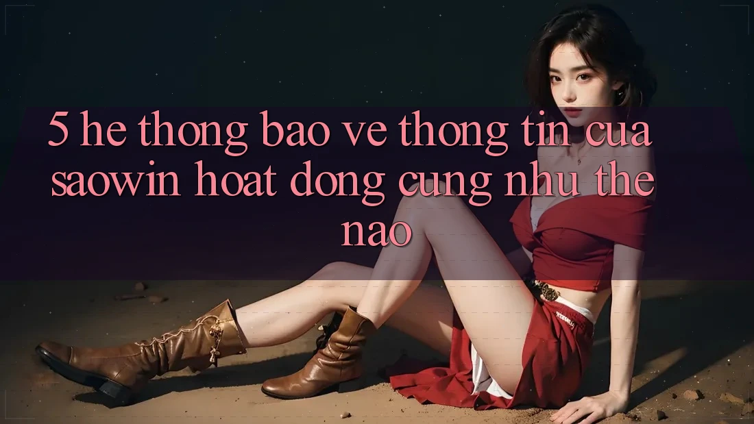 5. Hệ Thống Bảo vệ thông tin Của Saowin Hoạt Động Cũng như Thế Nào? 5. Hệ Thống Bảo vệ thông tin Của Saowin Hoạt Động Cũng như Thế Nào?