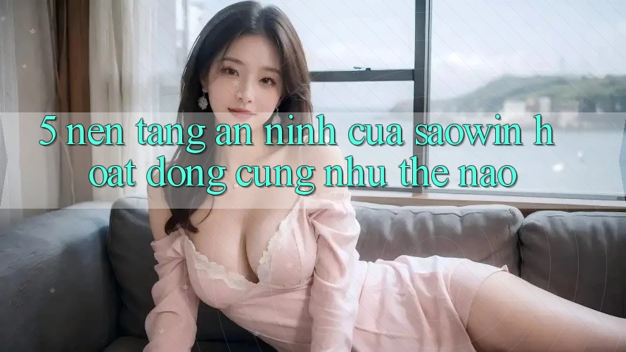 5. Nền tảng An ninh Của Saowin Hoạt Động Cũng như Thế Nào?