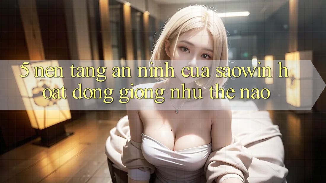 5. Nền tảng An ninh Của Saowin Hoạt Động Giống như Thế Nào?