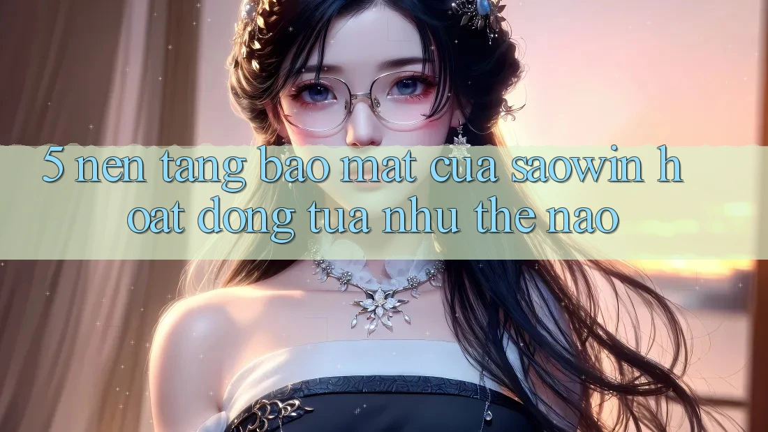 5. Nền tảng Bảo Mật Của Saowin Hoạt Động Tựa như Thế Nào? 5. Nền tảng Bảo Mật Của Saowin Hoạt Động Tựa như Thế Nào?