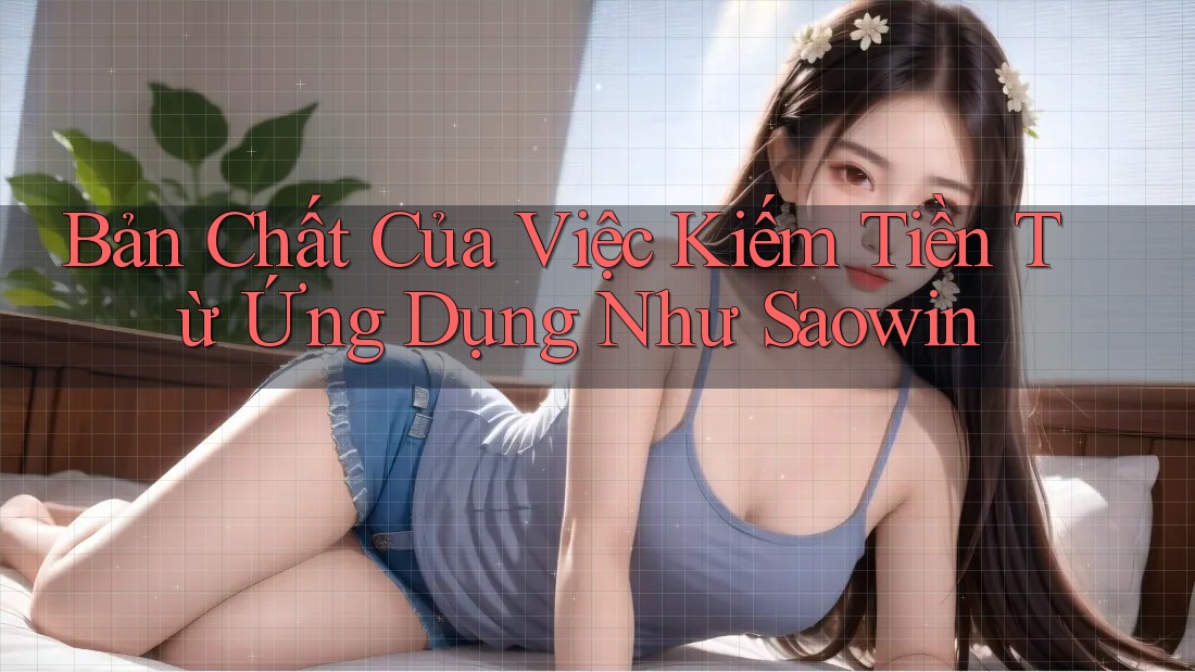 Bản Chất Của Việc Kiếm Tiền Từ Ứng Dụng Như Saowin Bản Chất Của Việc Kiếm Tiền Từ Ứng Dụng Như Saowin