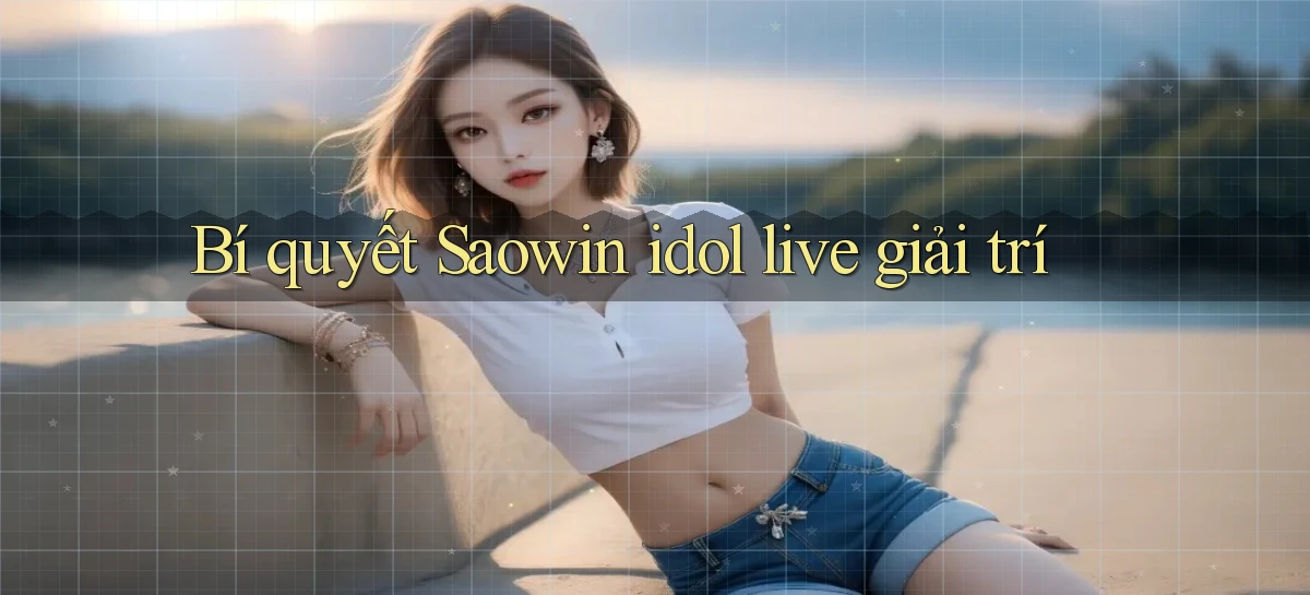 Bí quyết Saowin idol live giải trí
