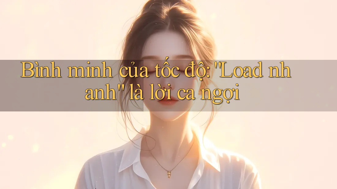 Bình minh của tốc độ: “Load nhanh” là lời ca ngợi Bình minh của tốc độ: “Load nhanh” là lời ca ngợi