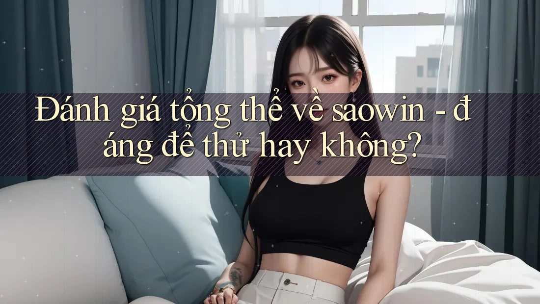 Đánh giá tổng thể về saowin - đáng để thử hay không? Đánh giá tổng thể về saowin - đáng để thử hay không?
