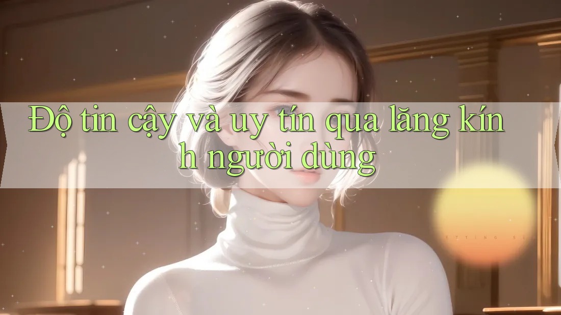 Độ tin cậy và uy tín qua lăng kính người dùng Độ tin cậy và uy tín qua lăng kính người dùng