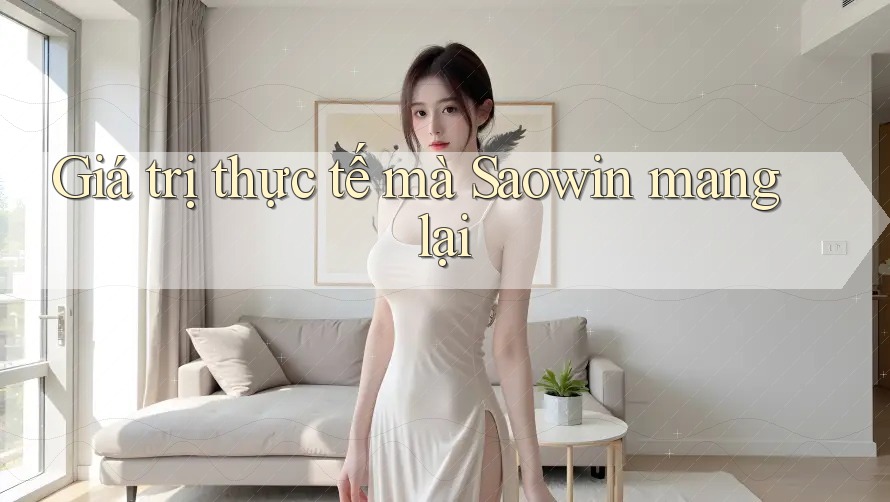 Giá trị thực tế mà Saowin mang lại Giá trị thực tế mà Saowin mang lại