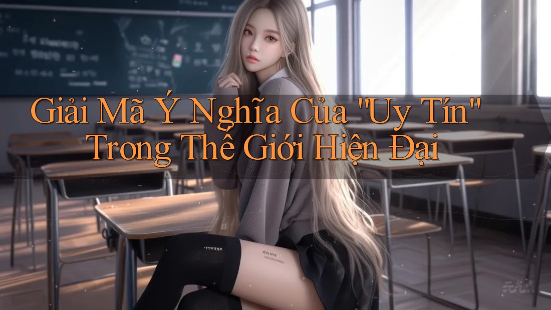 Giải Mã Ý Nghĩa Của “Uy Tín” Trong Thế Giới Hiện Đại Giải Mã Ý Nghĩa Của “Uy Tín” Trong Thế Giới Hiện Đại