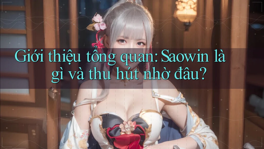 Giới thiệu tổng quan: Saowin là gì và thu hút nhờ đâu? Giới thiệu tổng quan: Saowin là gì và thu hút nhờ đâu?