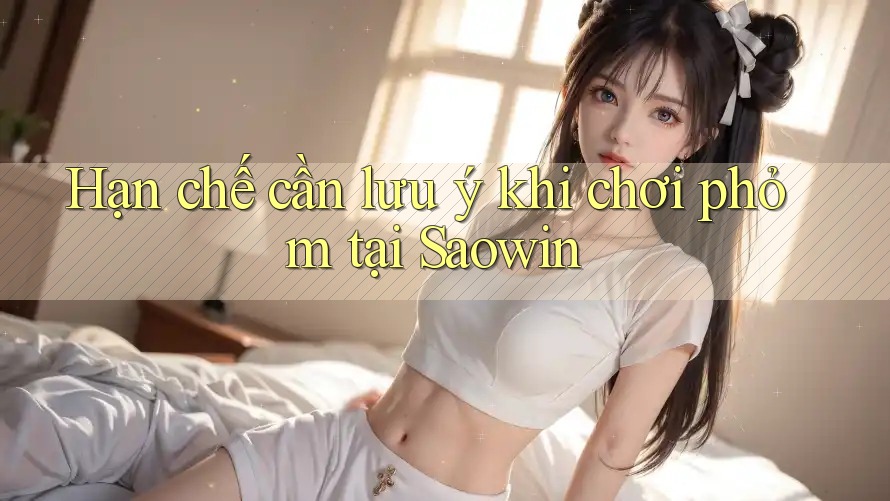 Hạn chế cần lưu ý khi chơi phỏm tại Saowin Hạn chế cần lưu ý khi chơi phỏm tại Saowin