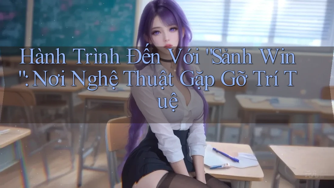 Hành Trình Đến Với “Sảnh Win”: Nơi Nghệ Thuật Gặp Gỡ Trí Tuệ Hành Trình Đến Với “Sảnh Win”: Nơi Nghệ Thuật Gặp Gỡ Trí Tuệ