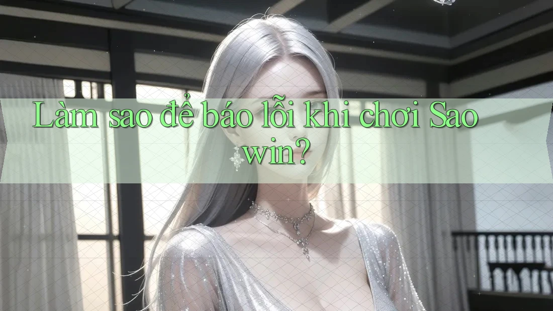 Làm sao để báo lỗi khi chơi Saowin? Làm sao để báo lỗi khi chơi Saowin?