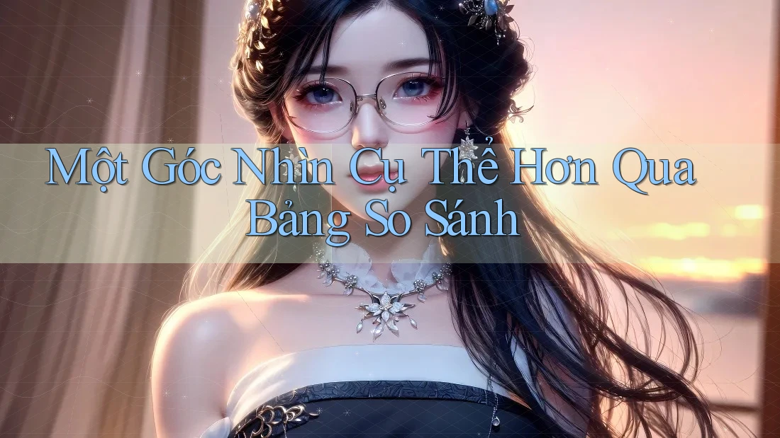Một Góc Nhìn Cụ Thể Hơn Qua Bảng So Sánh Một Góc Nhìn Cụ Thể Hơn Qua Bảng So Sánh