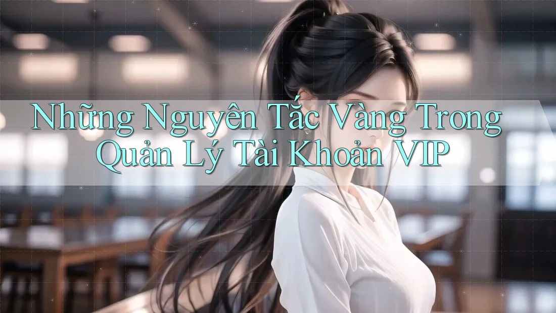 Những Nguyên Tắc Vàng Trong Quản Lý Tài Khoản VIP Những Nguyên Tắc Vàng Trong Quản Lý Tài Khoản VIP