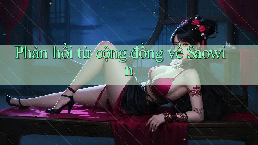 Phản hồi từ cộng đồng về Saowin Phản hồi từ cộng đồng về Saowin