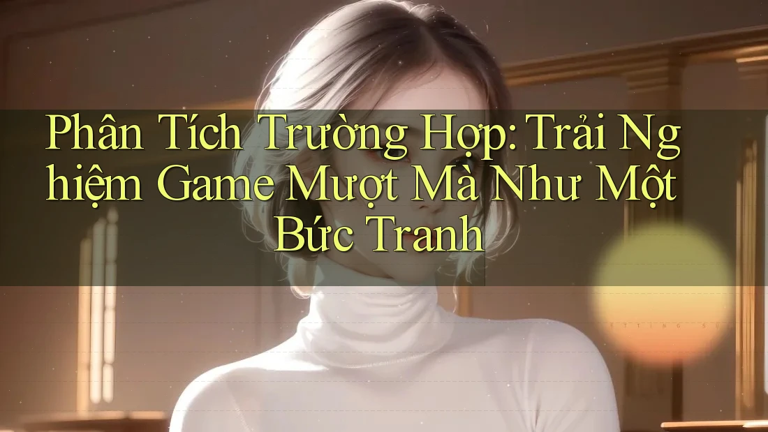 Phân Tích Trường Hợp: Trải Nghiệm Game Mượt Mà Như Một Bức Tranh Phân Tích Trường Hợp: Trải Nghiệm Game Mượt Mà Như Một Bức Tranh
