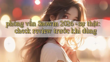 phỏng vấn Saowin 2026   sự thật check review trước khi dùng