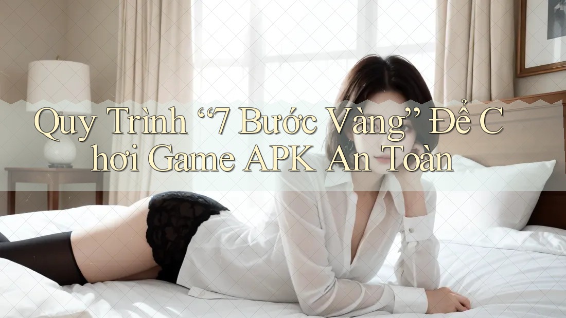 Quy Trình “7 Bước Vàng” Để Chơi Game APK An Toàn Quy Trình “7 Bước Vàng” Để Chơi Game APK An Toàn