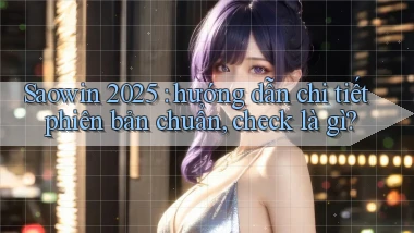 Saowin 2025 hướng dẫn chi tiết phiên bản chuẩn, check là gì