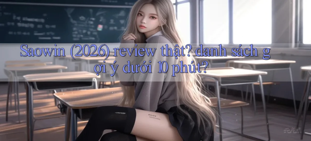 Saowin (2026) review thật danh sách gợi ý dưới 10 phút