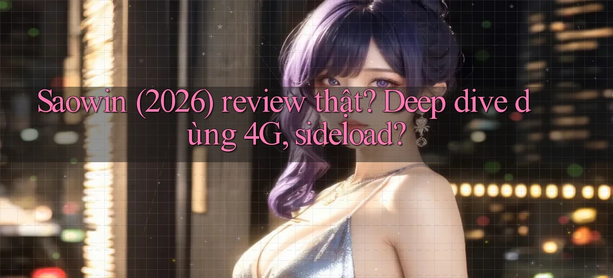saowin (2026) review thật deep dive dùng 4G, sideload