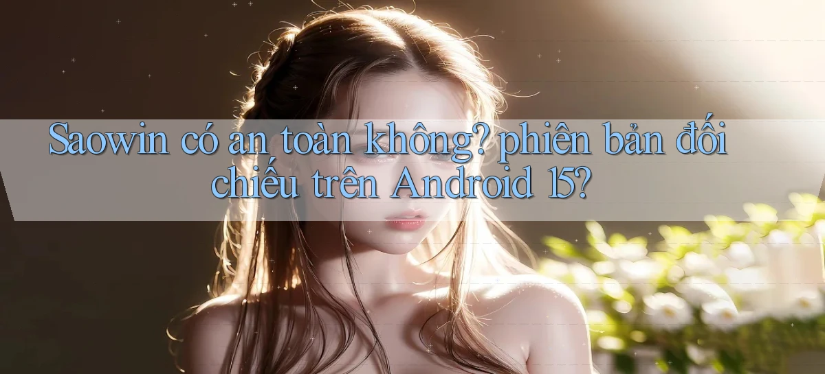 Saowin có an toàn không phiên bản đối chiếu trên Android 15