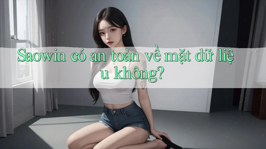 Saowin có an toàn về mặt dữ liệu không?