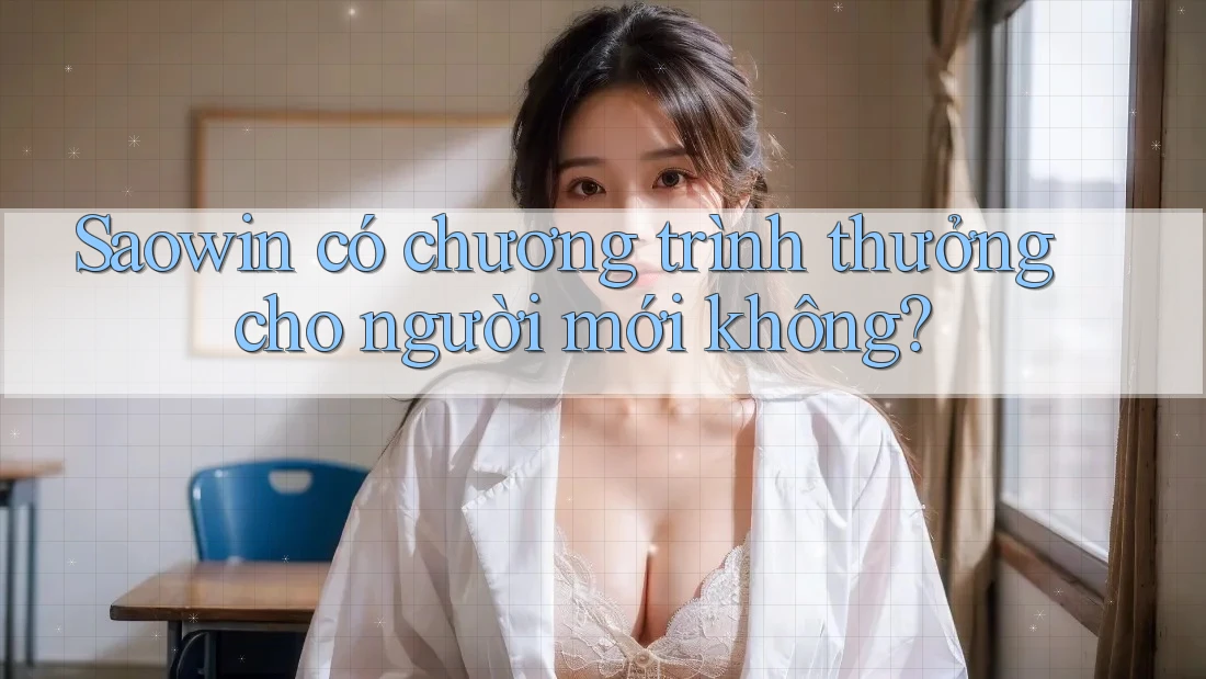 Saowin có chương trình thưởng cho người mới không? Saowin có chương trình thưởng cho người mới không?