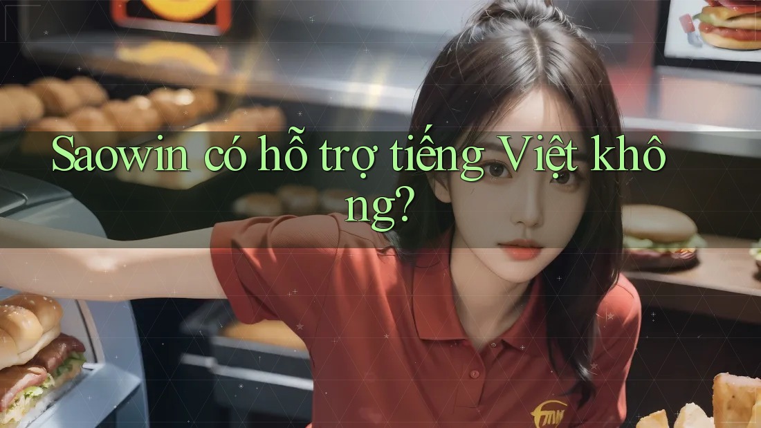 Saowin có hỗ trợ tiếng Việt không? Saowin có hỗ trợ tiếng Việt không?