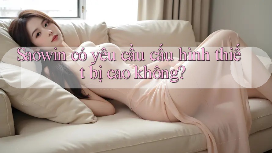 Saowin có yêu cầu cấu hình thiết bị cao không? Saowin có yêu cầu cấu hình thiết bị cao không?