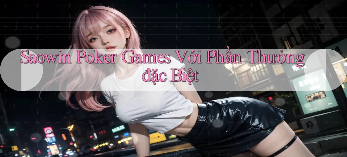 saowin  poker games với phần thưởng đặc biệt