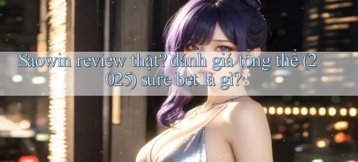 Saowin review thật đánh giá tổng thể (2025) sure bet là gì