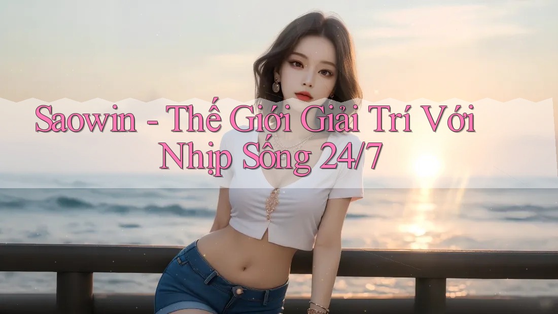 Saowin - Thế Giới Giải Trí Với Nhịp Sống 24/7 Saowin - Thế Giới Giải Trí Với Nhịp Sống 24/7