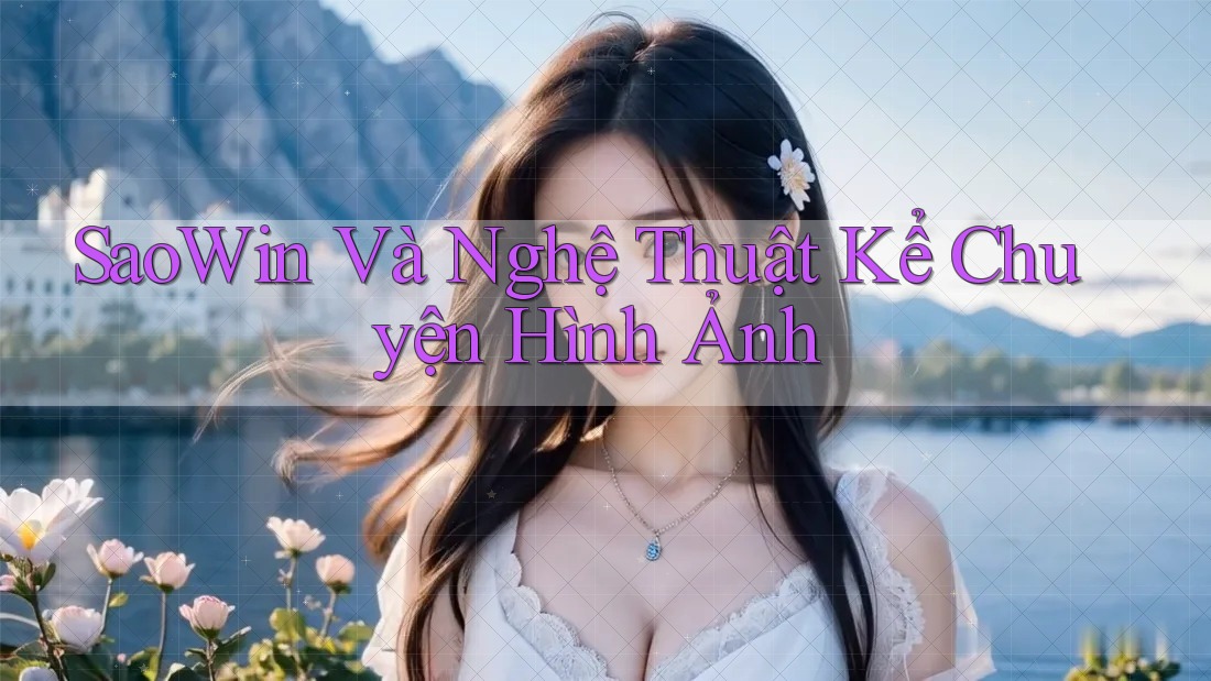 SaoWin Và Nghệ Thuật Kể Chuyện Hình Ảnh SaoWin Và Nghệ Thuật Kể Chuyện Hình Ảnh