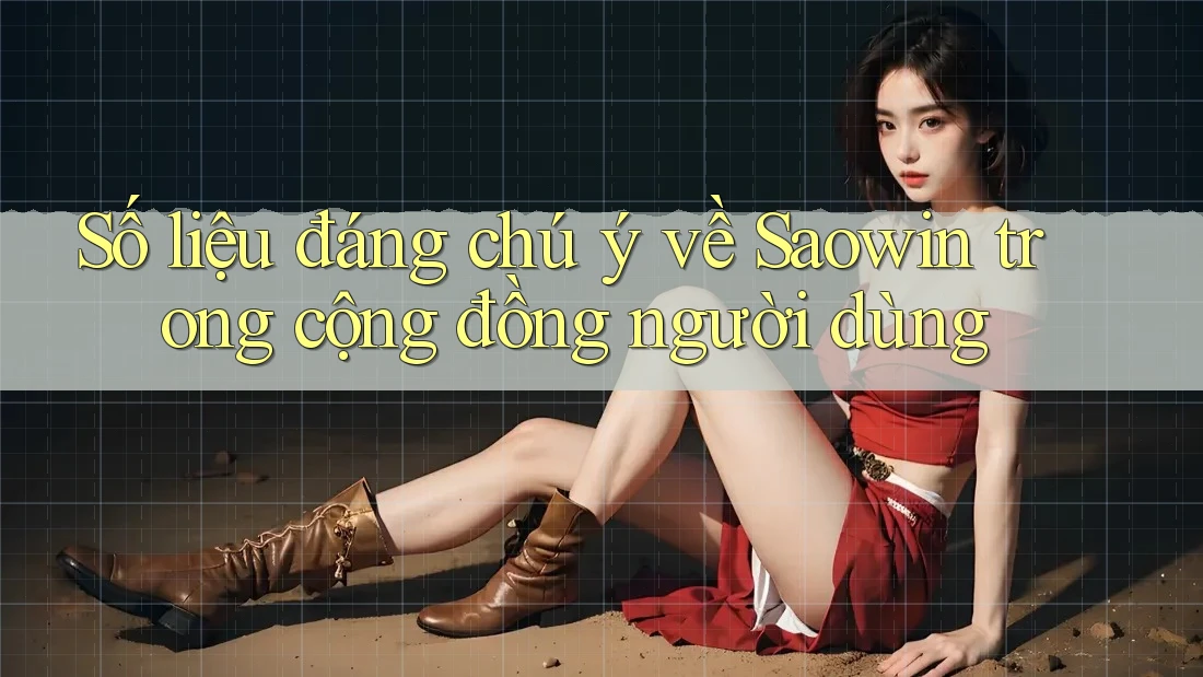 Số liệu đáng chú ý về Saowin trong cộng đồng người dùng Số liệu đáng chú ý về Saowin trong cộng đồng người dùng