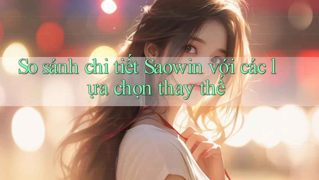 So sánh chi tiết Saowin với các lựa chọn thay thế