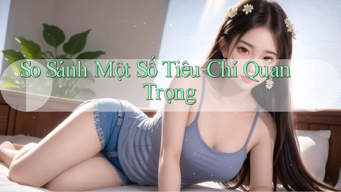 So Sánh Một Số Tiêu Chí Quan Trọng So Sánh Một Số Tiêu Chí Quan Trọng