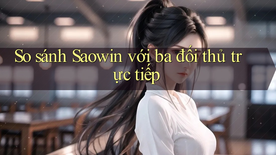 So sánh Saowin với ba đối thủ trực tiếp So sánh Saowin với ba đối thủ trực tiếp