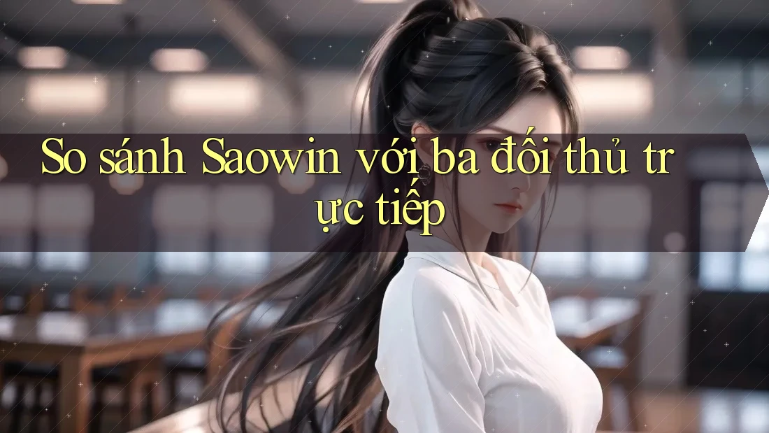 So sánh Saowin với ba đối thủ trực tiếp So sánh Saowin với ba đối thủ trực tiếp