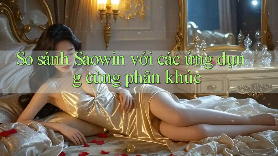 So sánh Saowin với các ứng dụng cùng phân khúc So sánh Saowin với các ứng dụng cùng phân khúc