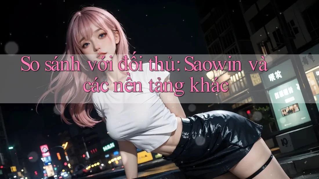 So sánh với đối thủ: Saowin và các nền tảng khác