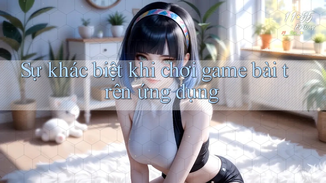 Sự khác biệt khi chơi game bài trên ứng dụng Sự khác biệt khi chơi game bài trên ứng dụng