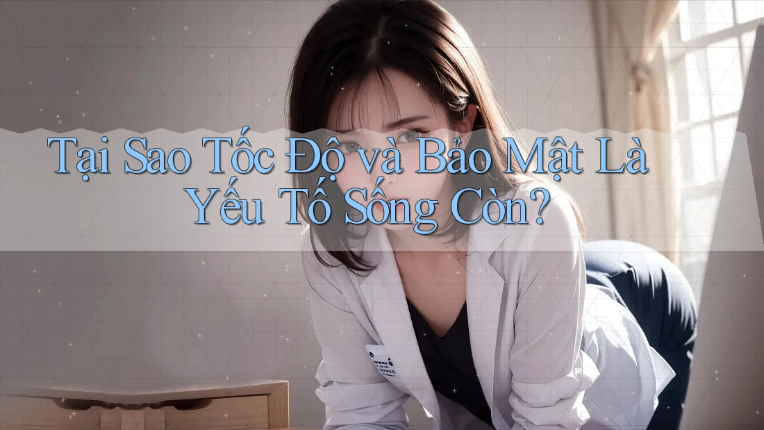 Tại Sao Tốc Độ và Bảo Mật Là Yếu Tố Sống Còn? Tại Sao Tốc Độ và Bảo Mật Là Yếu Tố Sống Còn?