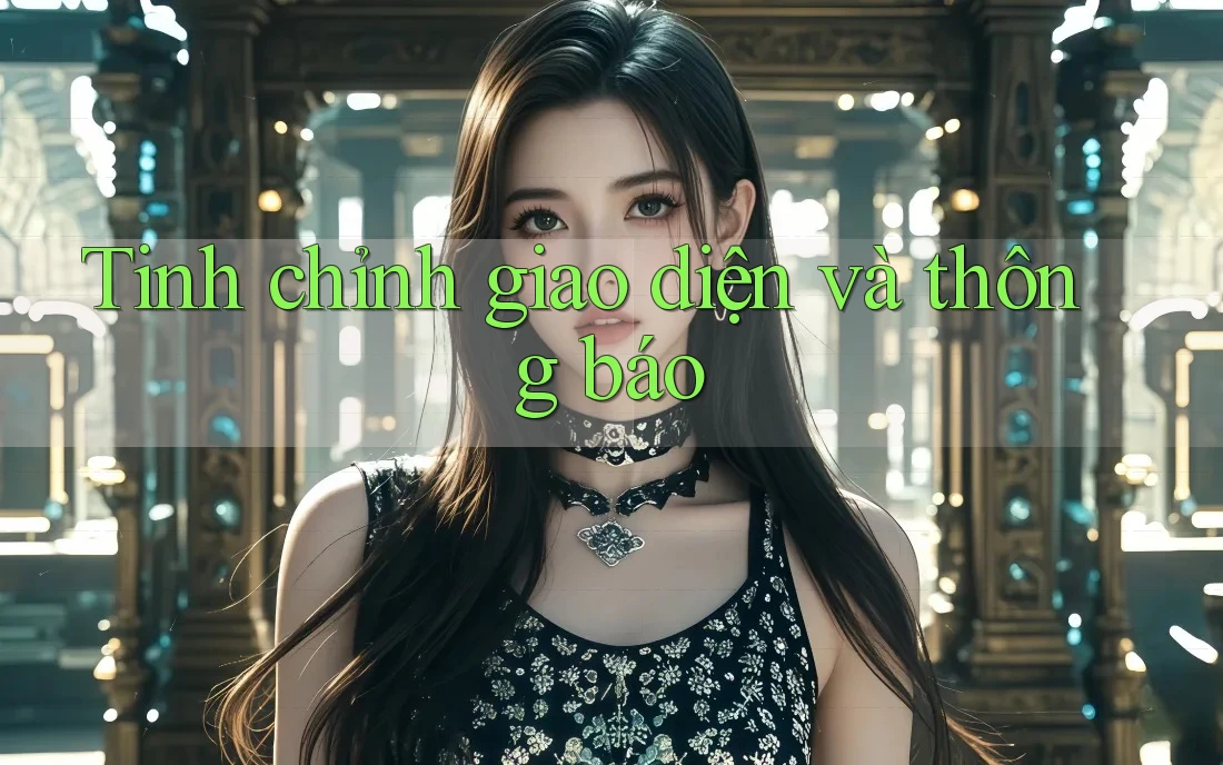 Tinh chỉnh giao diện và thông báo Tinh chỉnh giao diện và thông báo