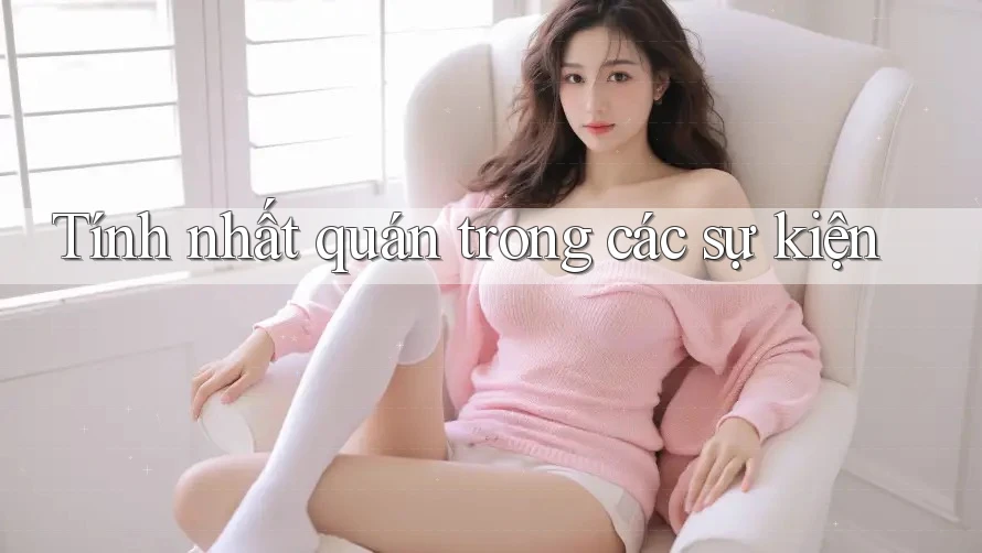 Tính nhất quán trong các sự kiện Tính nhất quán trong các sự kiện